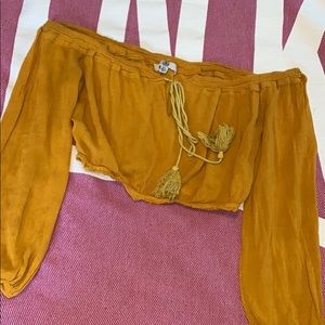 Off the Shoulder Shirt